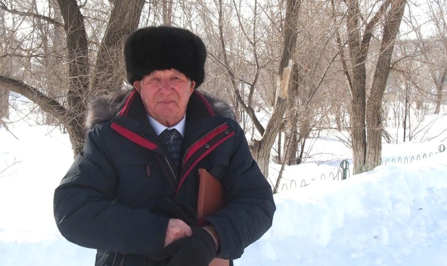 Родными стали степи оренбургские для ясненца Василия Арефьева