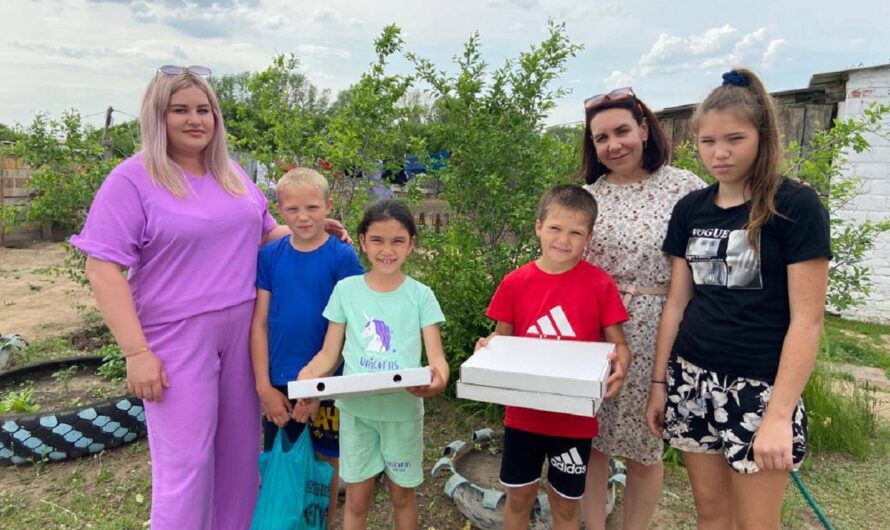 Семьям, воспитывающим шесть и более детей в Оренбуржье уделяется особое внимание