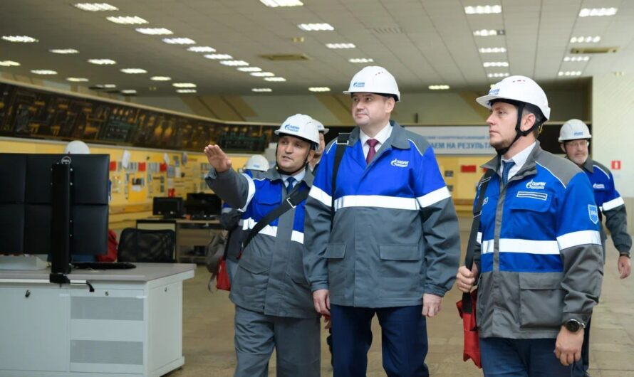 Евгений Солнцев познакомился с работой Оренбургского газоперерабатывающего завода