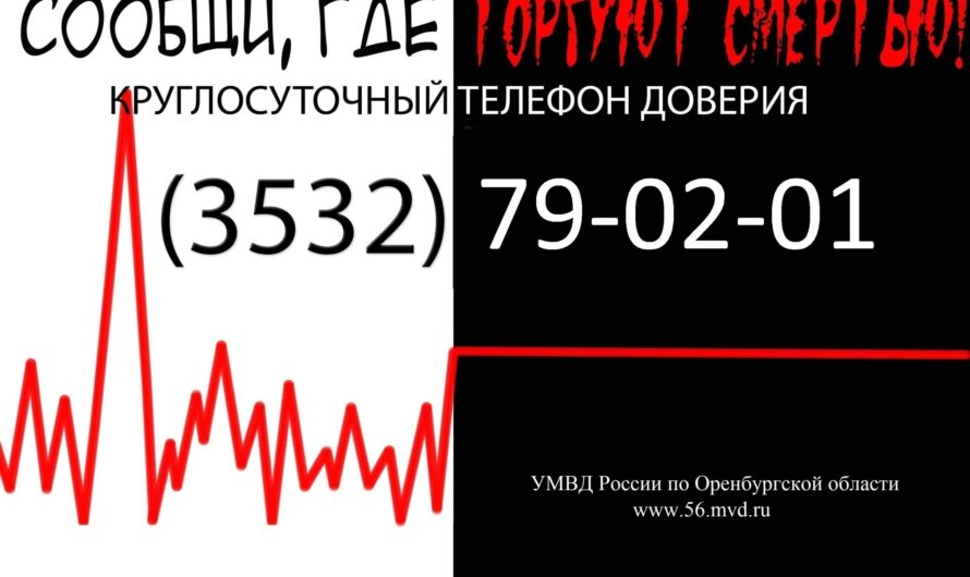 В Оренбуржье полицейские изъяли 6 кг наркотиков в ходе акции «Сообщи, где торгуют смертью»